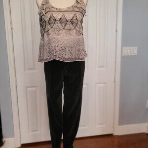 NWOT - Converse Gray & White Top Med